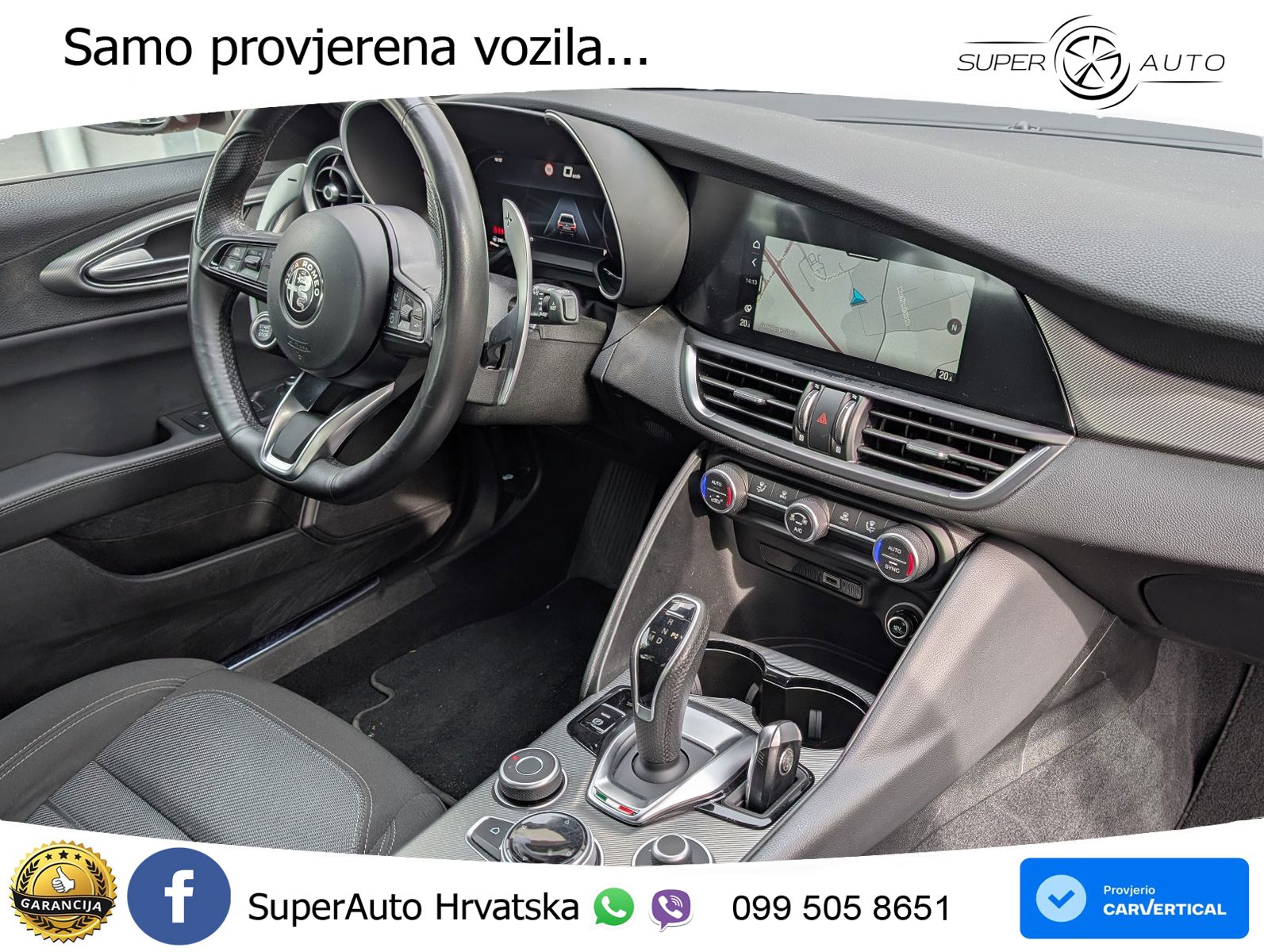 Alfa Romeo Giulia 2.2 MultiJet II (210 KS) Q4 Automatic LED+ACC