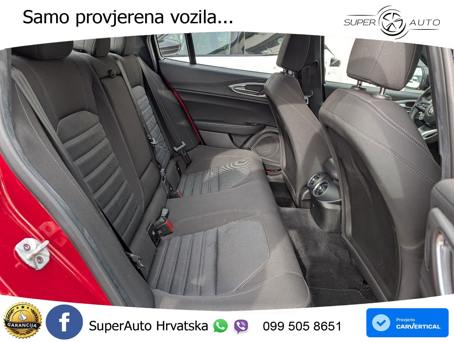 Alfa Romeo Giulia 2.2 MultiJet II (210 KS) Q4 Automatic LED+ACC