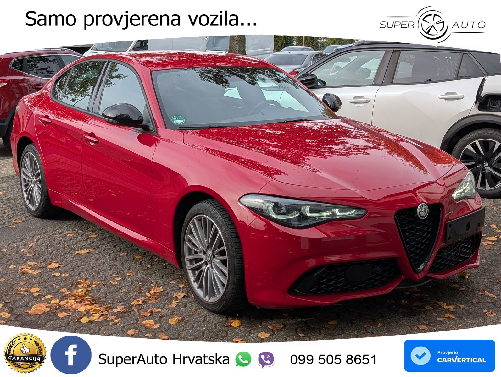 Alfa Romeo Giulia 2.2 MultiJet II (210 KS) Q4 Automatic LED+ACC