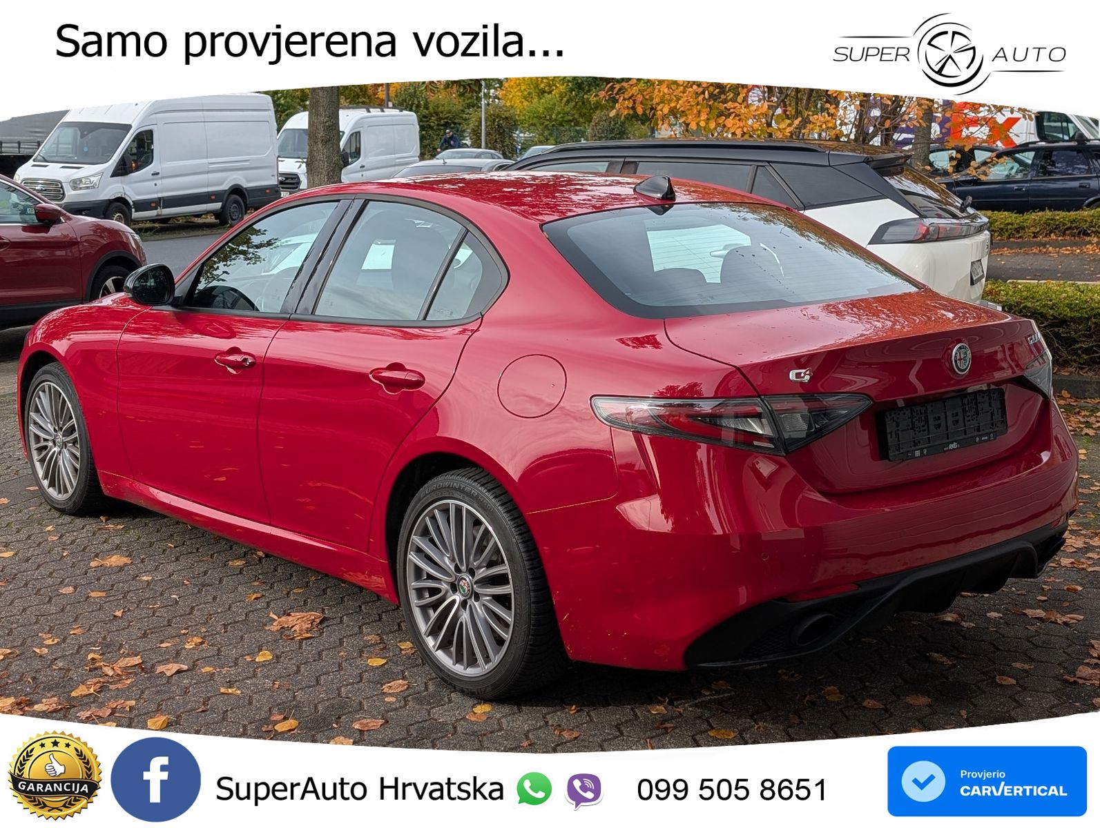 Alfa Romeo Giulia 2.2 MultiJet II (210 KS) Q4 Automatic LED+ACC