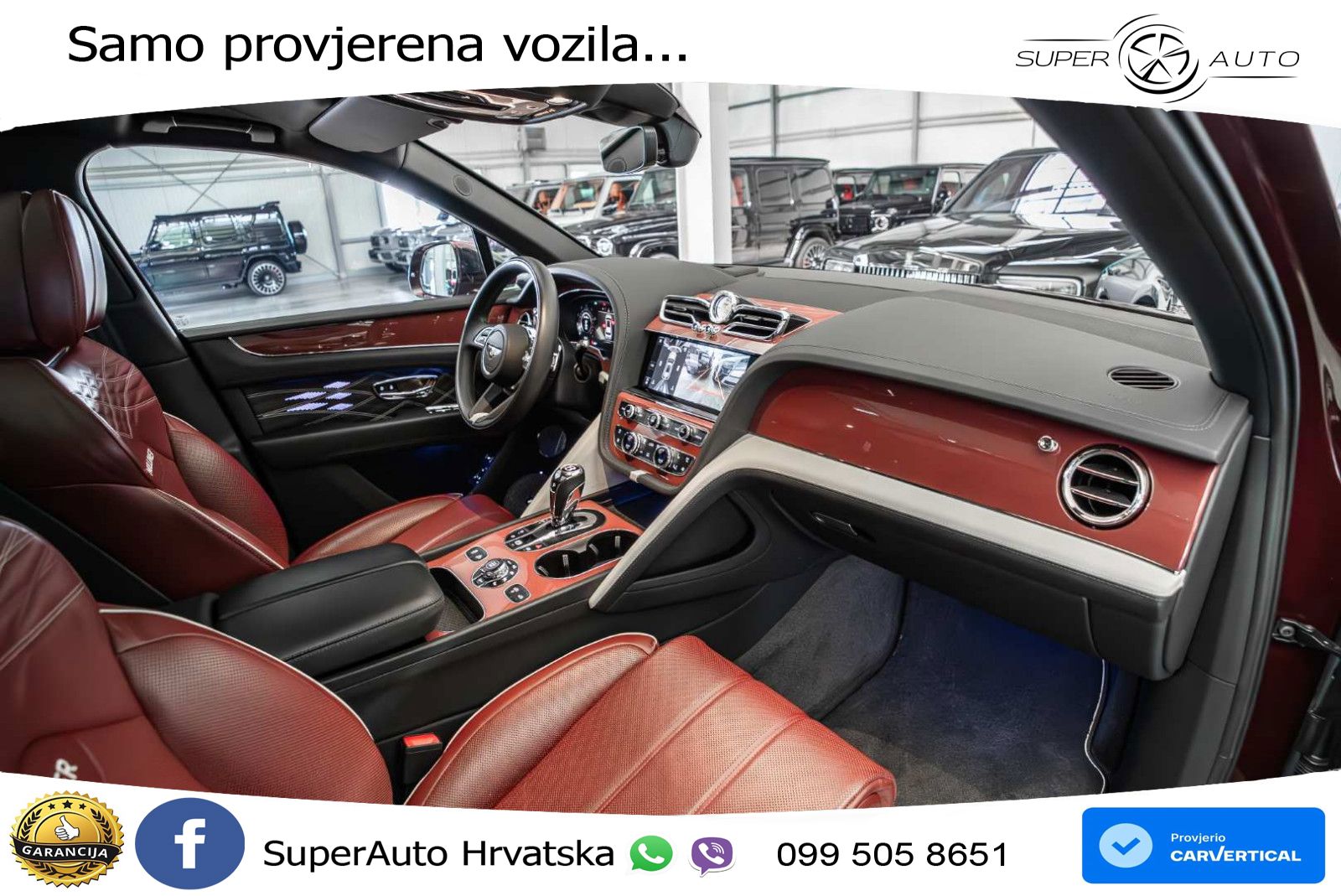 Bentley Bentayga EWB 4.0 V8 (550 KS) 4WD Automatic ZRAČNI+ACC+GR SJED+KAM+PANO