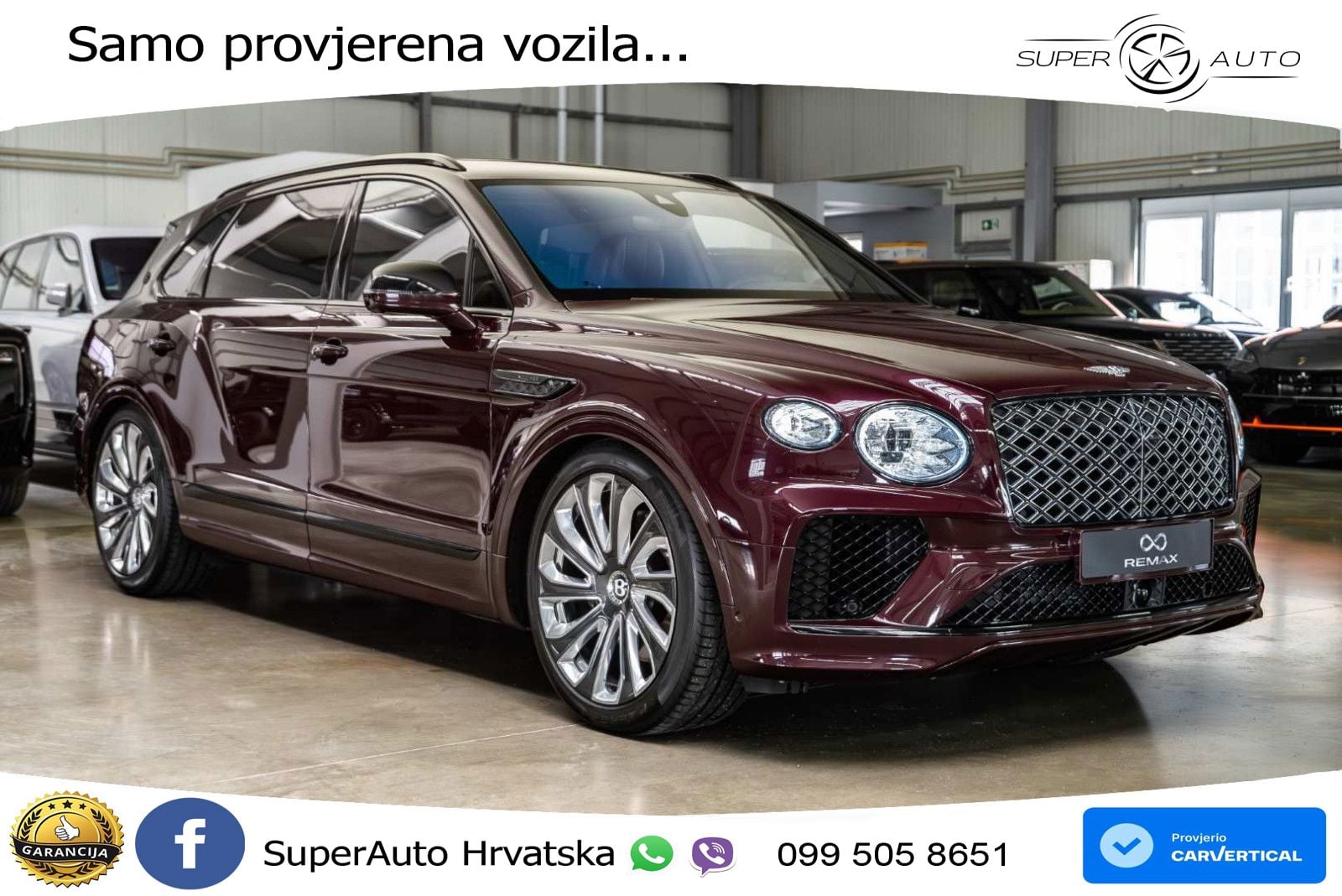 Bentley Bentayga EWB 4.0 V8 (550 KS) 4WD Automatic ZRAČNI+ACC+GR SJED+KAM+PANO