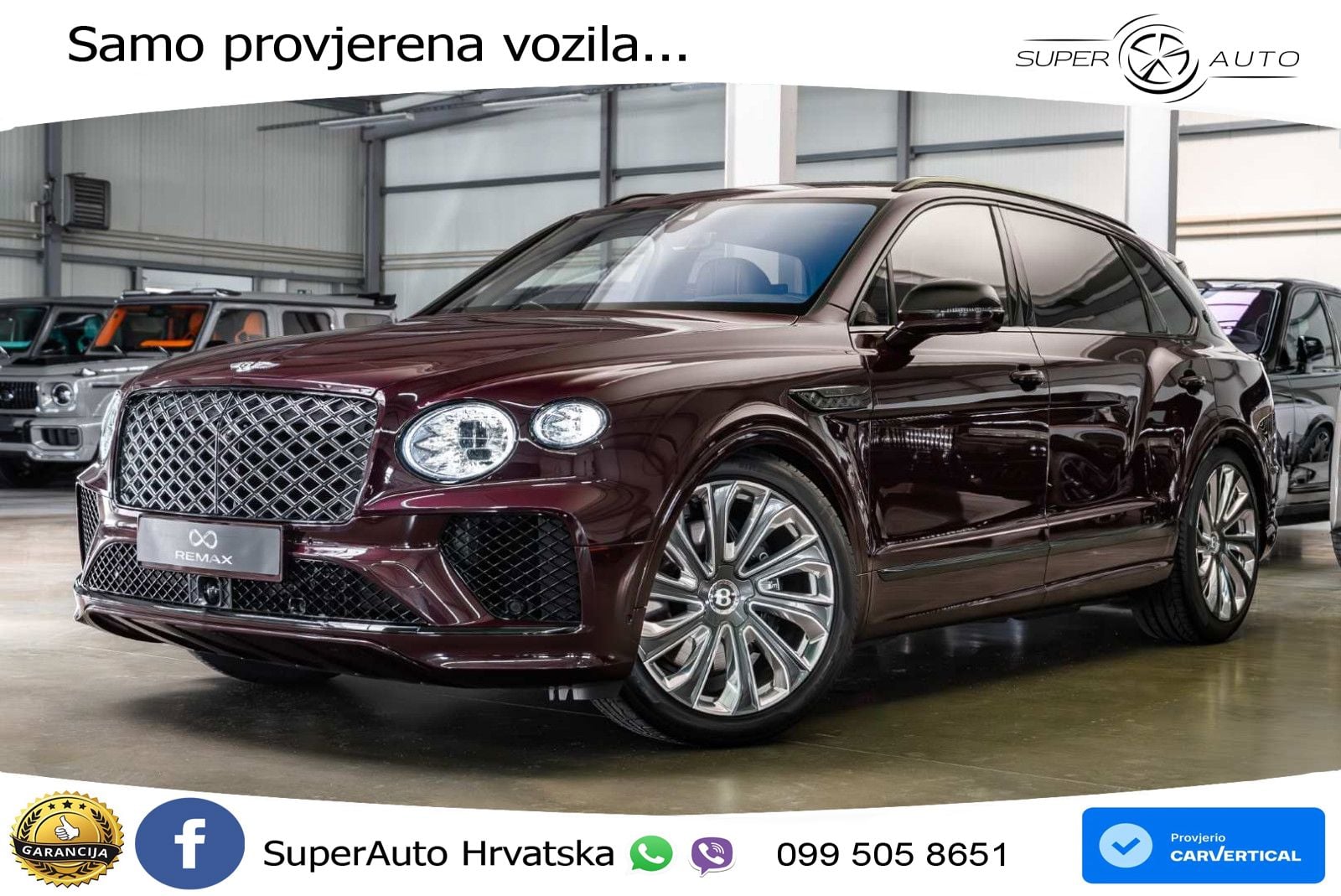 Bentley Bentayga EWB 4.0 V8 (550 KS) 4WD Automatic ZRAČNI+ACC+GR SJED+KAM+PANO