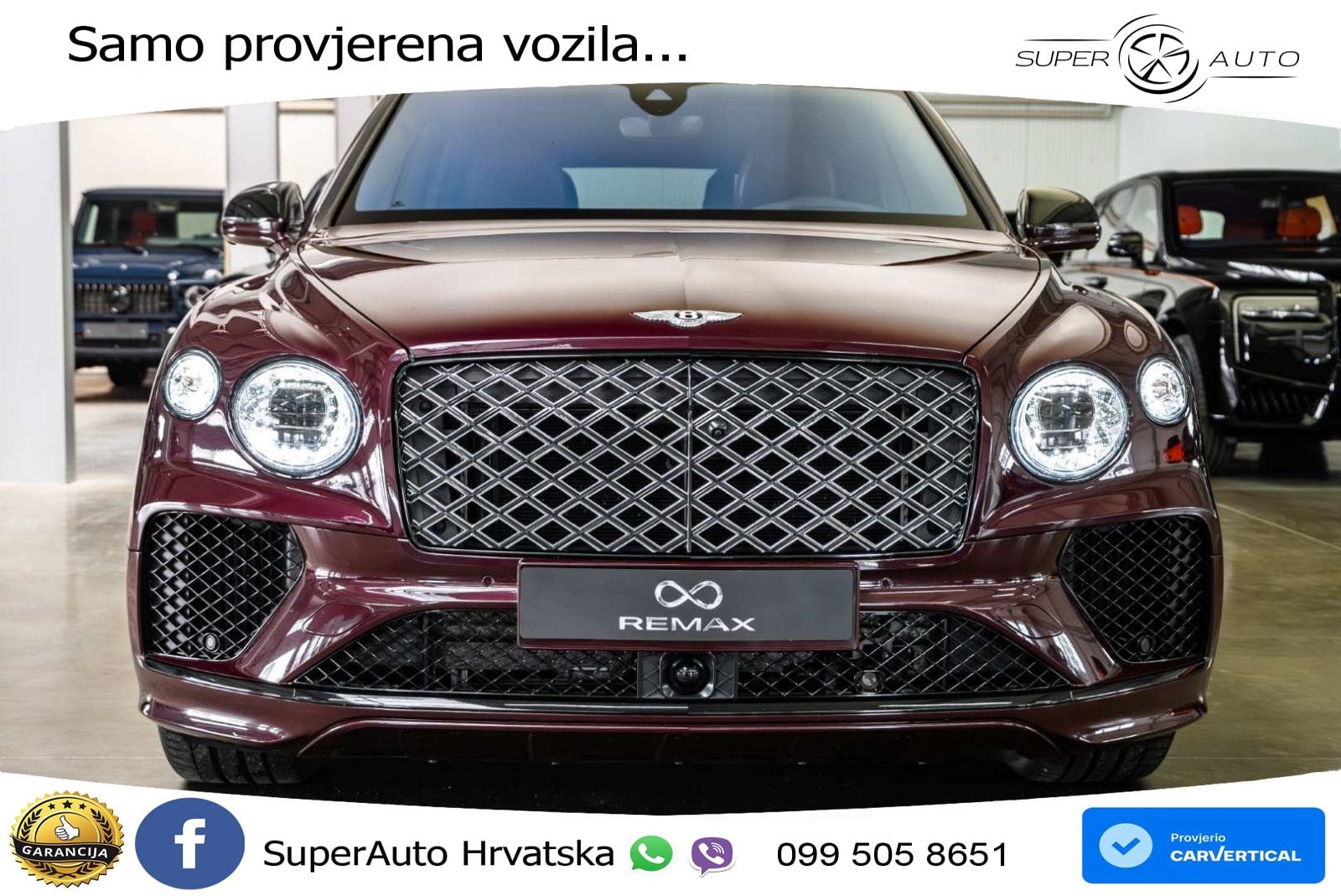 Bentley Bentayga EWB 4.0 V8 (550 KS) 4WD Automatic ZRAČNI+ACC+GR SJED+KAM+PANO