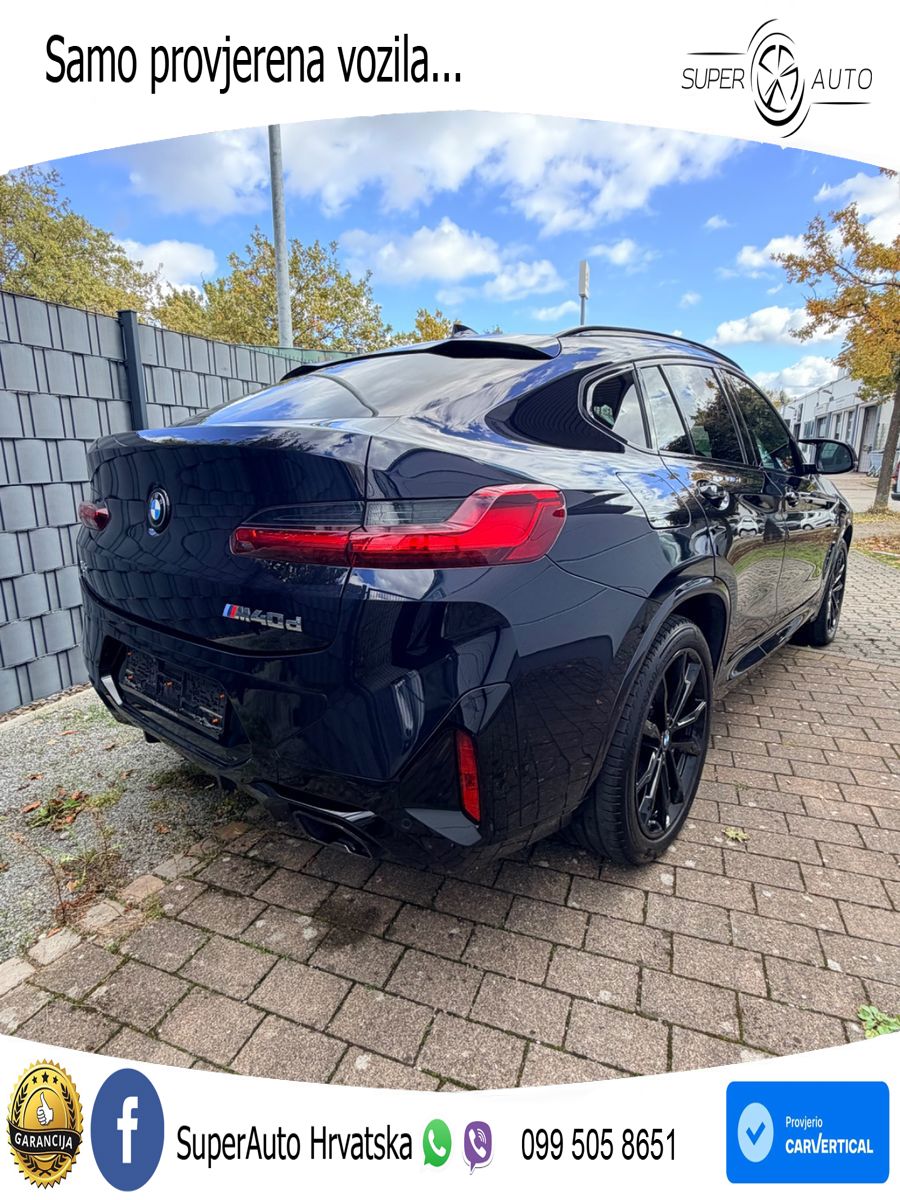 BMW X4 M40d (340 KS) xDrive Steptronic LED+GR SJED+ACC