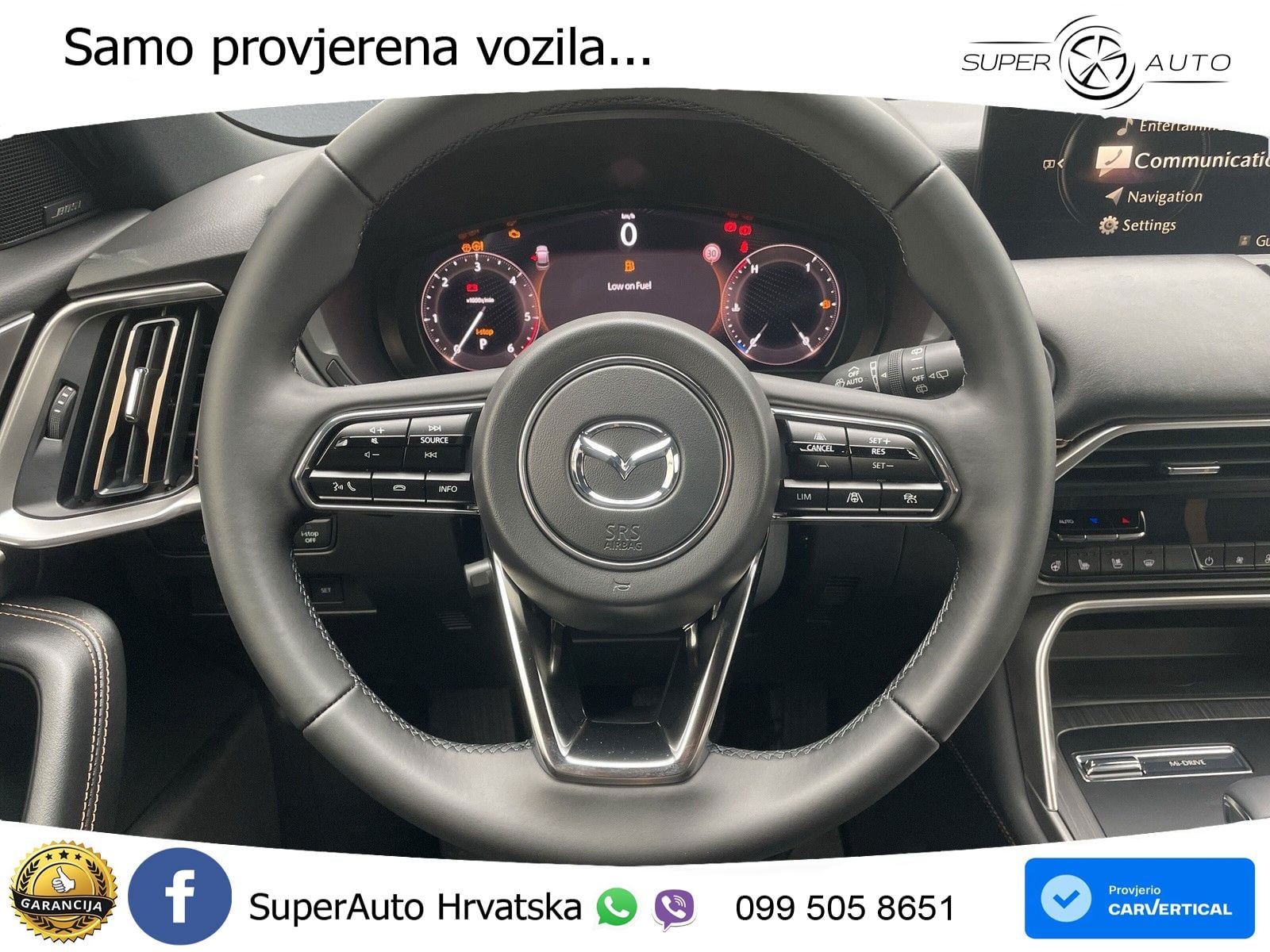 Mazda CX-60 3.3 e-Skyactiv D (254 KS) AWD Automatic LED+GR SJED+ACC