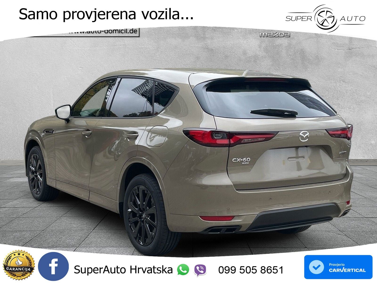 Mazda CX-60 3.3 e-Skyactiv D (254 KS) AWD Automatic LED+GR SJED+ACC