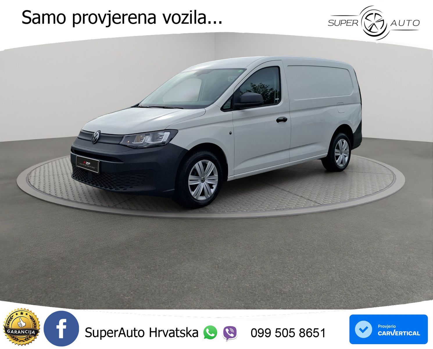 Volkswagen Caddy Cargo 2.0 TDI Maxi KLIMA+PDC+BLUETOOTH+DAB 122 KS