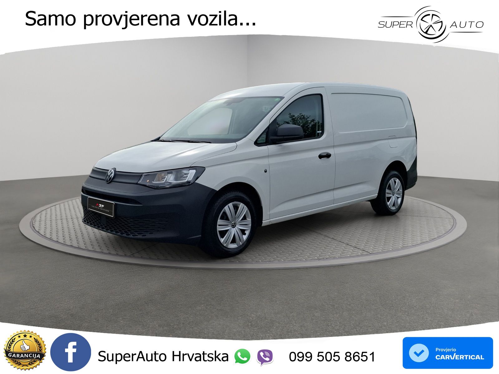 Volkswagen Caddy Cargo 2.0 TDI Maxi KLIMA+PDC+BLUETOOTH+DAB 122 KS