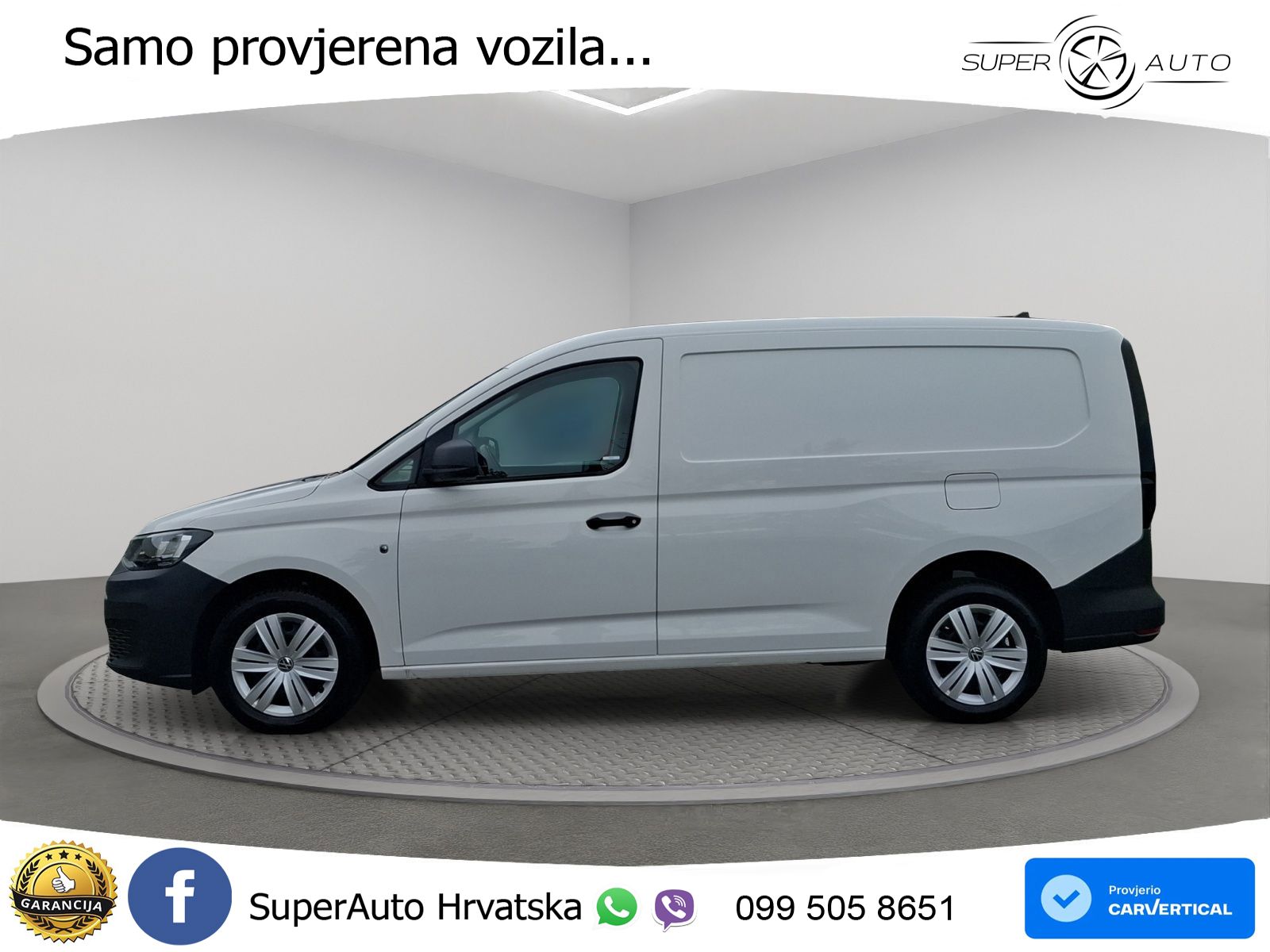 Volkswagen Caddy Cargo 2.0 TDI Maxi KLIMA+PDC+BLUETOOTH+DAB 122 KS