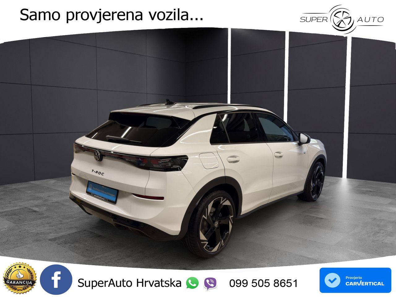 Volkswagen T-Roc 1.5 eTSI (150 KS)  DSG R-Line MATRIX+GR SJED+KAM