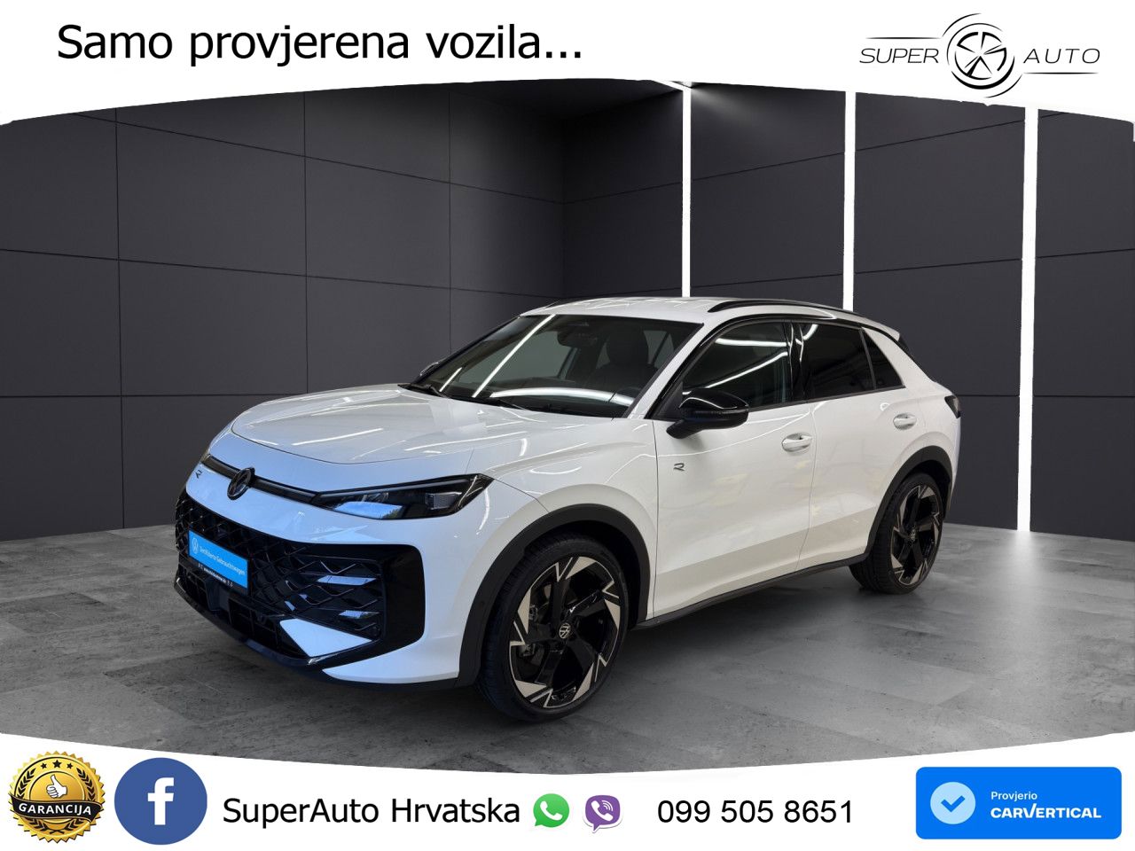 Volkswagen T-Roc 1.5 eTSI (150 KS)  DSG R-Line MATRIX+GR SJED+KAM