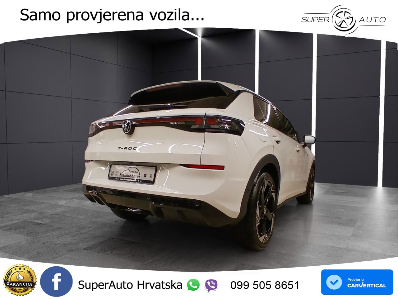 Volkswagen T-Roc 1.5 eTSI (150 KS)  DSG R-Line MATRIX+GR SJED+KAM