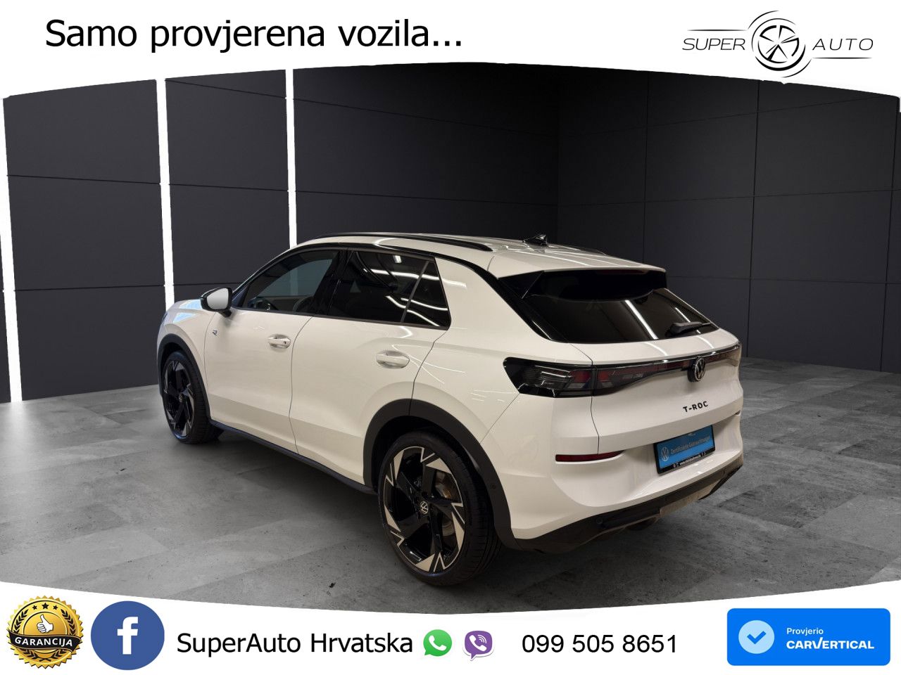 Volkswagen T-Roc 1.5 eTSI (150 KS)  DSG R-Line MATRIX+GR SJED+KAM