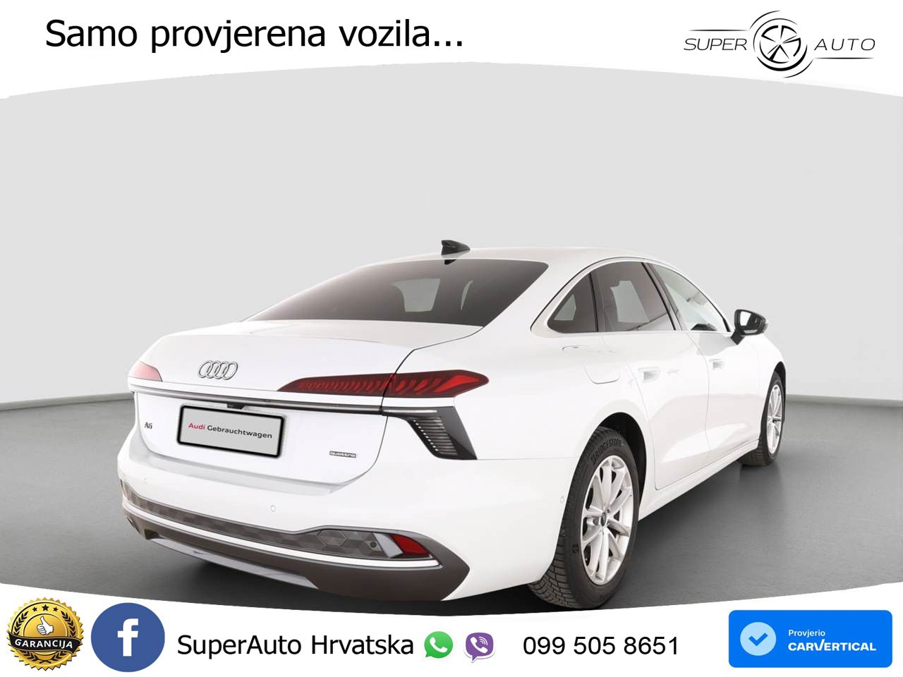 Audi A6 2.0 TDI (204 KS) quattro S tronic LED+GR SJED+ACC