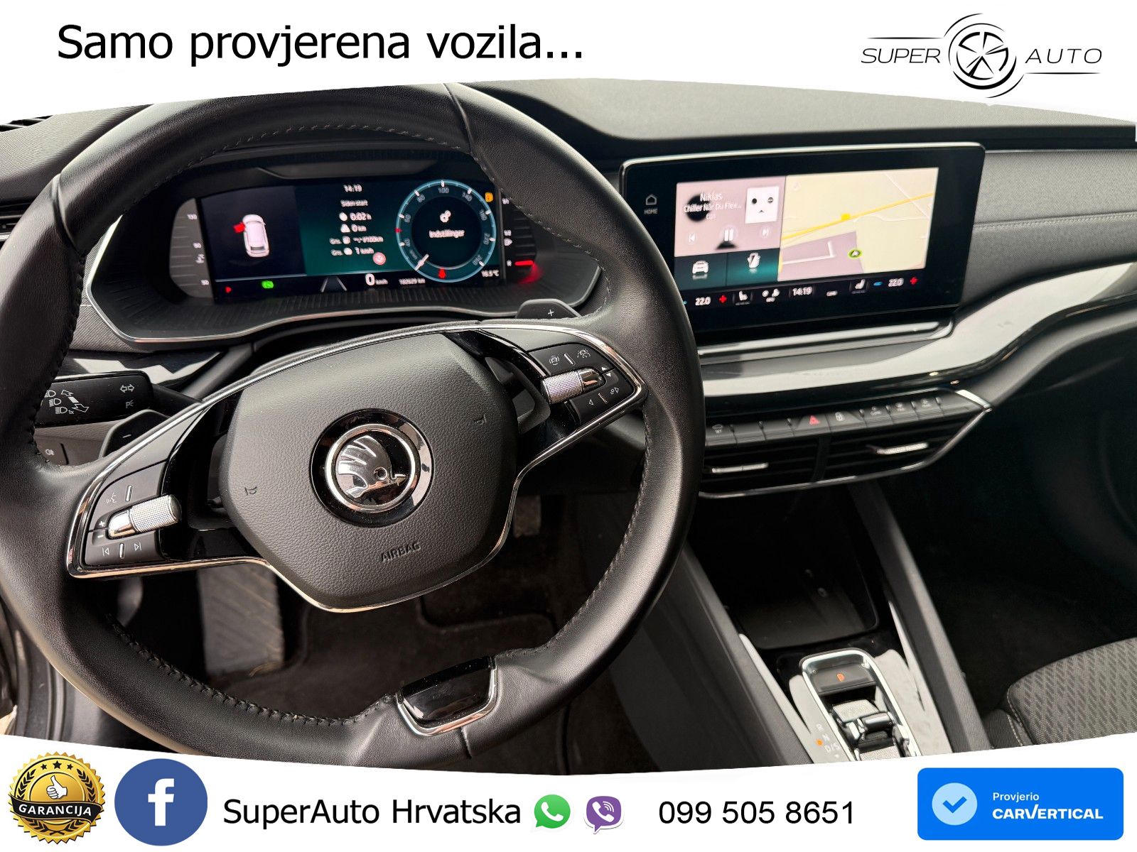 Škoda Octavia Combi 2.0 TDI (150 KS) DSG LED+GR SJED+ACC