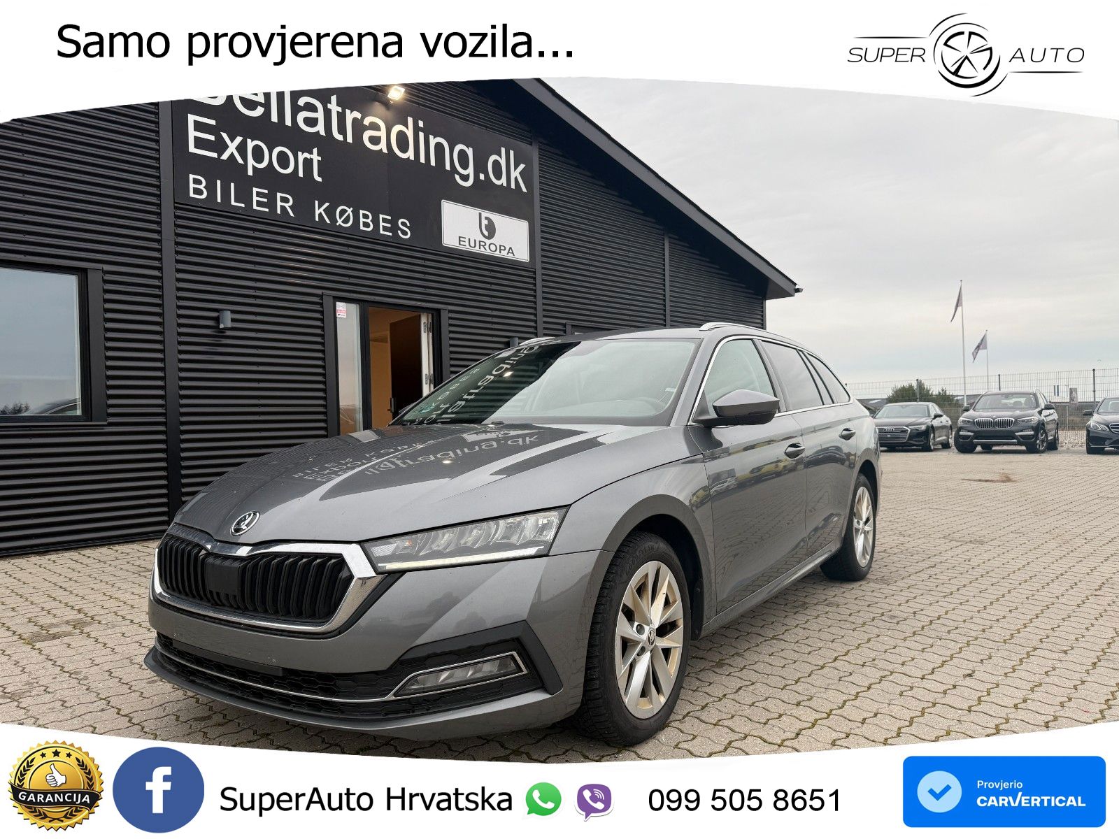 Škoda Octavia Combi 2.0 TDI (150 KS) DSG LED+GR SJED+ACC