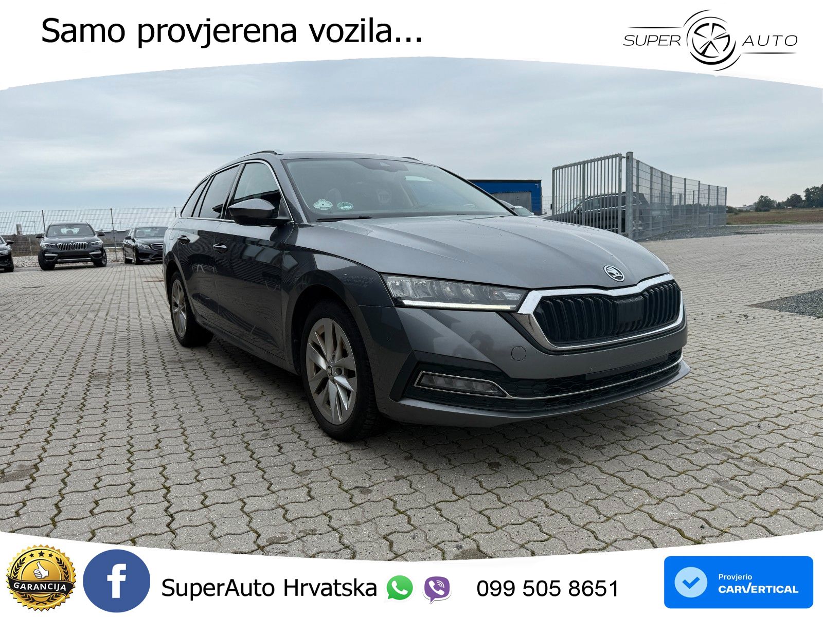 Škoda Octavia Combi 2.0 TDI (150 KS) DSG LED+GR SJED+ACC