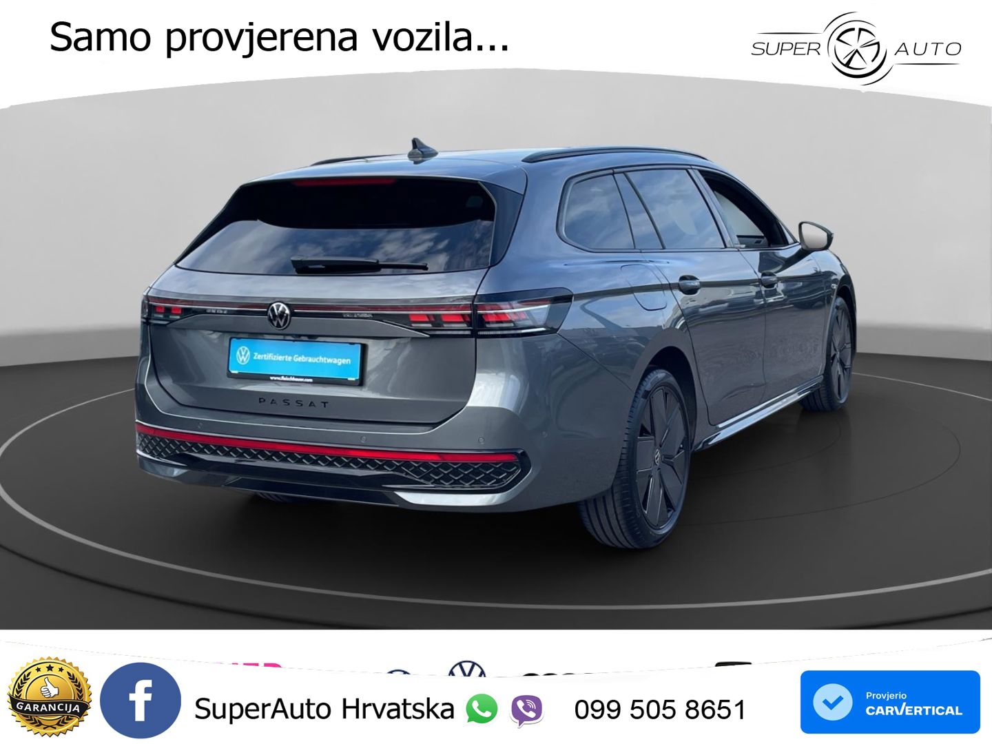 Volkswagen Passat Variant 1.5 TSI (272 KS) eHybrid DSG R-Line LED+GR SJED+ACC