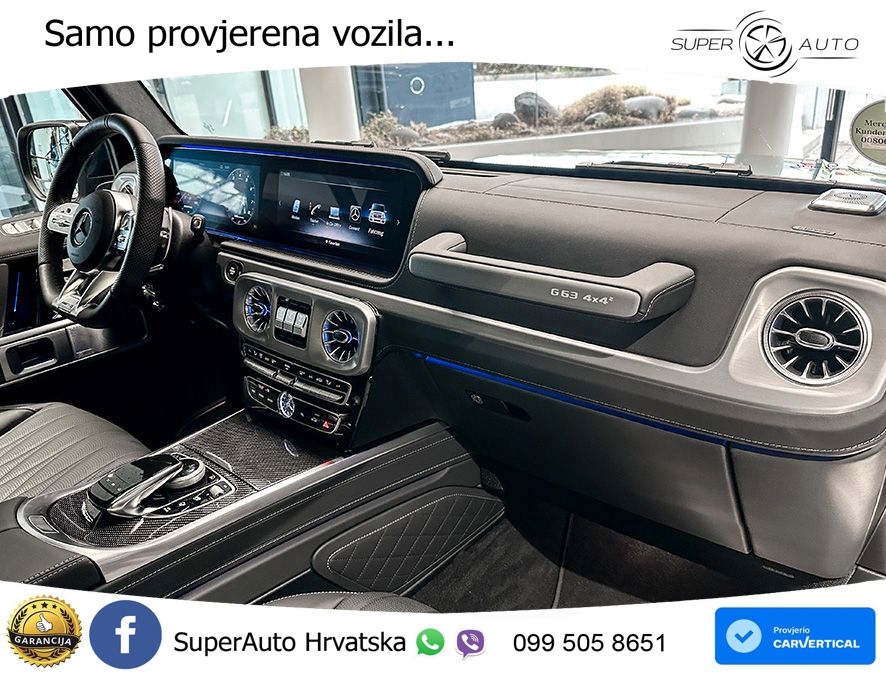Mercedes AMG G 63 Long V8 (585 KS) 4MATIC 9G-TRONIC AMG SPEEDSHIFT TCT