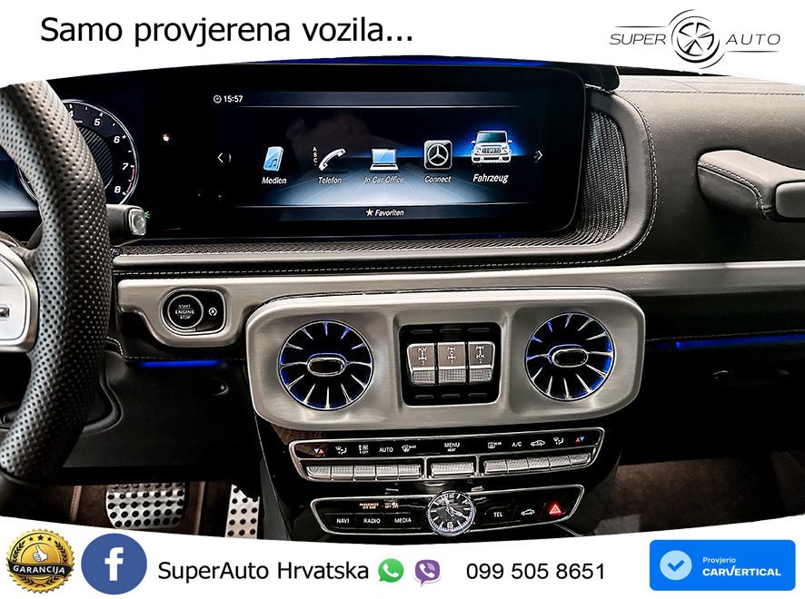 Mercedes AMG G 63 Long V8 (585 KS) 4MATIC 9G-TRONIC AMG SPEEDSHIFT TCT