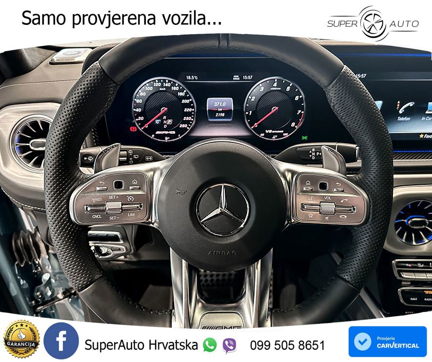 Mercedes AMG G 63 Long V8 (585 KS) 4MATIC 9G-TRONIC AMG SPEEDSHIFT TCT