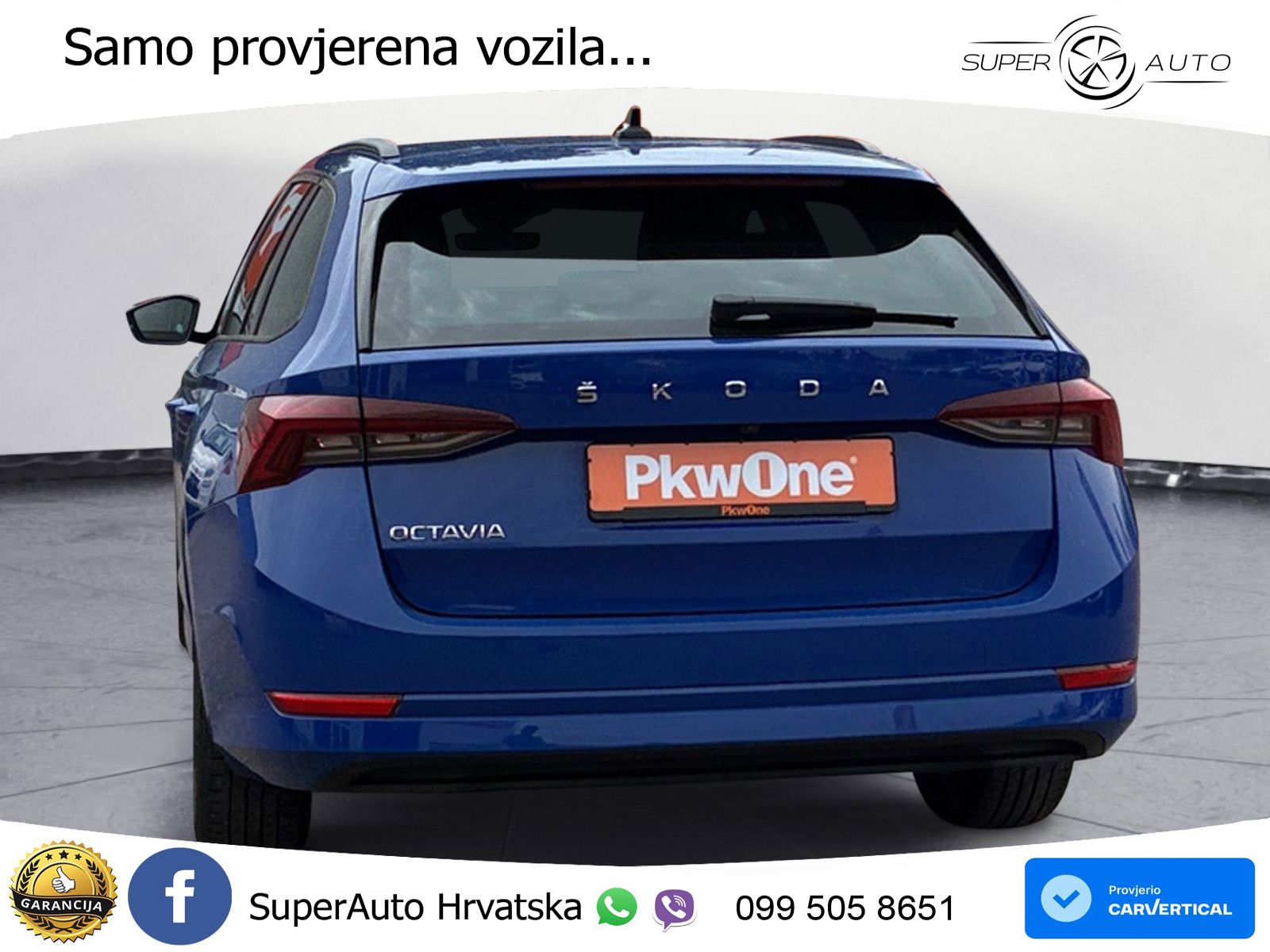 Škoda Octavia Combi 2.0 TDI (150 KS) DSG LED+GR SJED+ACC