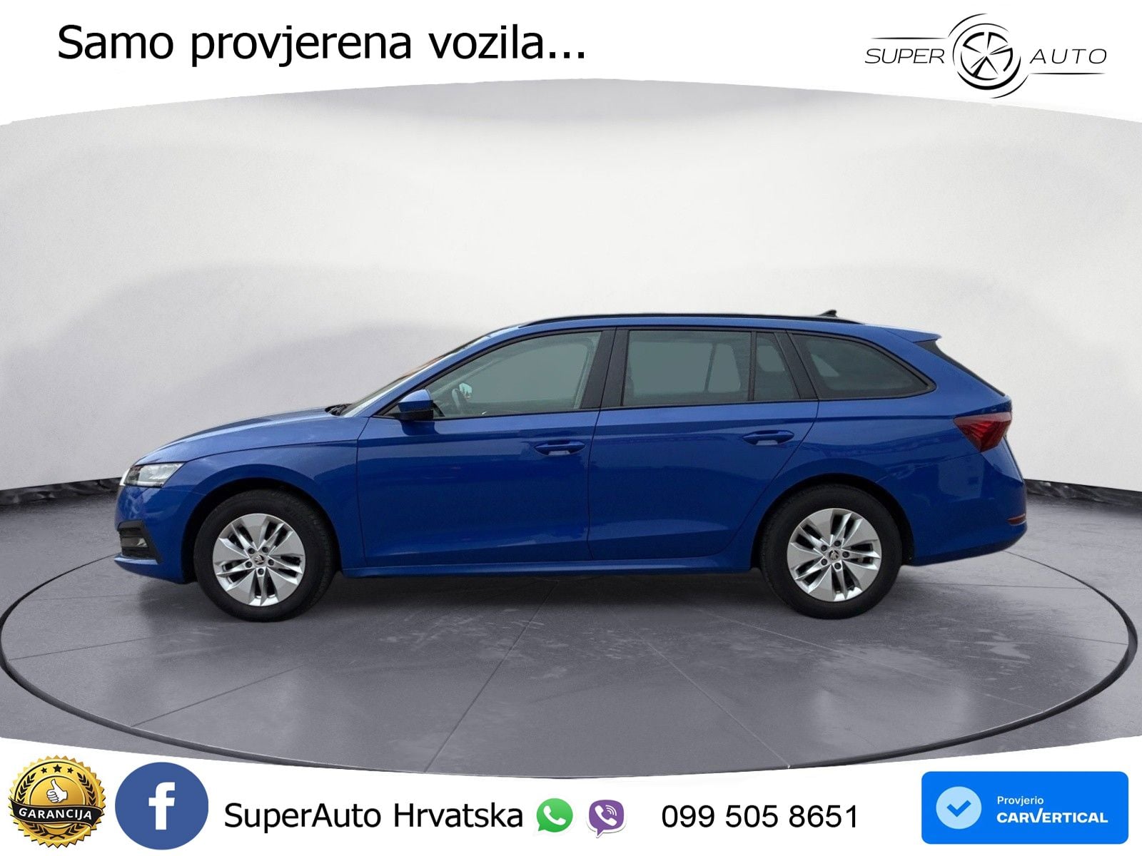 Škoda Octavia Combi 2.0 TDI (150 KS) DSG LED+GR SJED+ACC