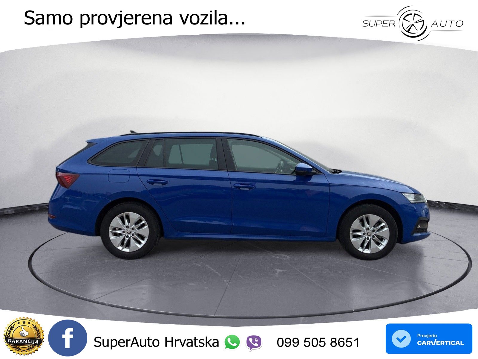 Škoda Octavia Combi 2.0 TDI (150 KS) DSG LED+GR SJED+ACC