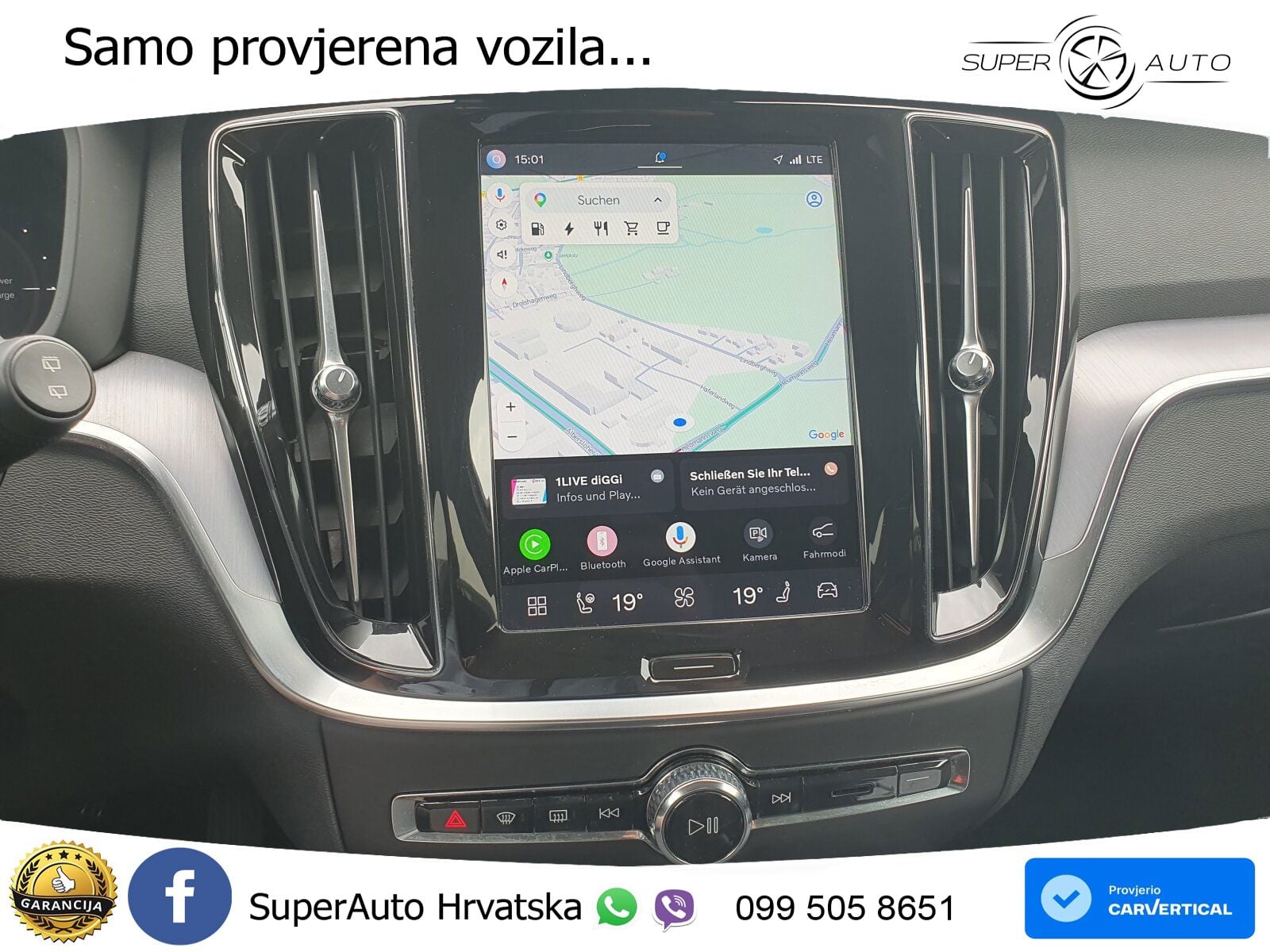 Volvo V60 2.0 T6 AWD Geartronic LED+GR SJED+ACC