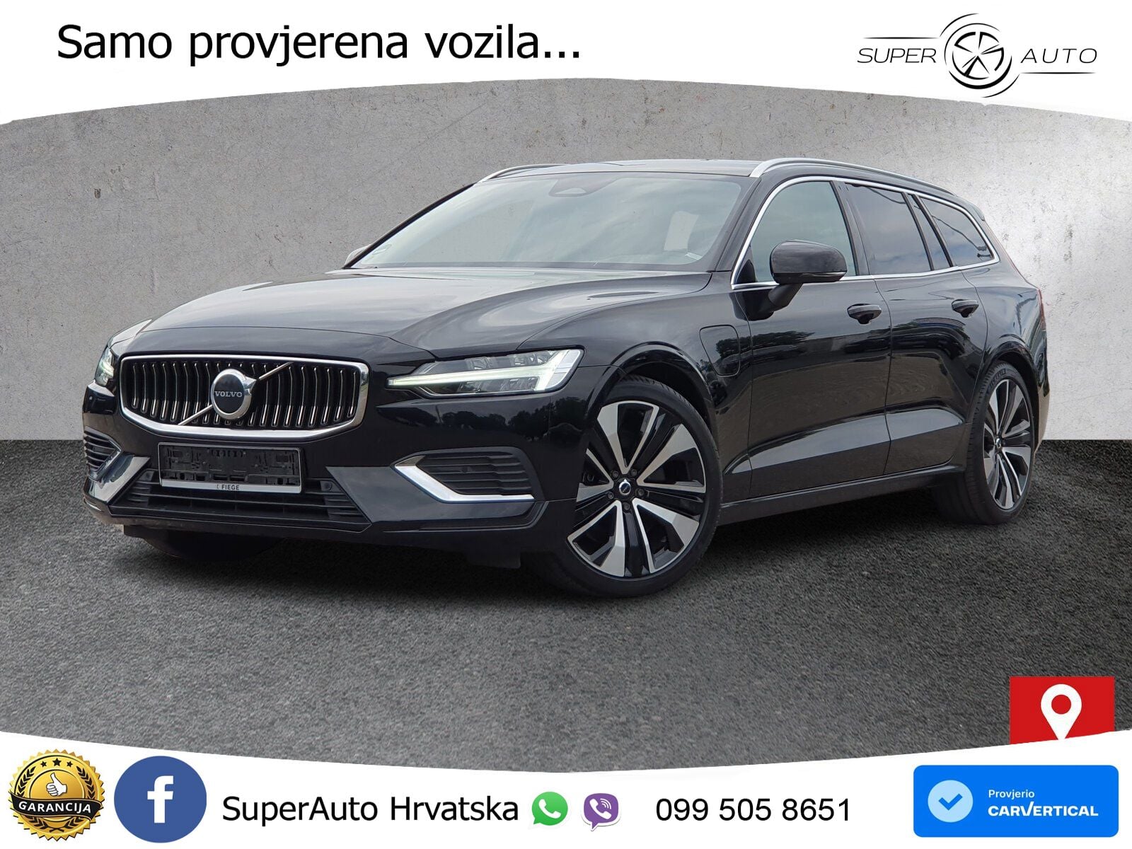 Volvo V60 2.0 T6 AWD Geartronic LED+GR SJED+ACC