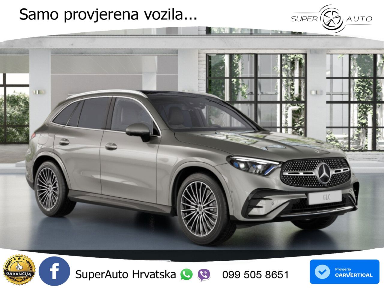 Mercedes GLC 400e (381 KS) 4MATIC 9G-TRONIC AMG ZRAČNI+ACC+GR SJED+KAM+PANO