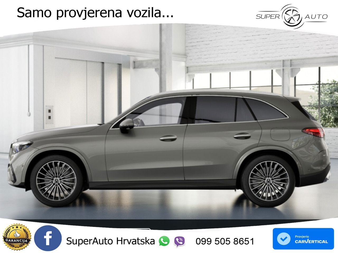 Mercedes GLC 400e (381 KS) 4MATIC 9G-TRONIC AMG ZRAČNI+ACC+GR SJED+KAM+PANO