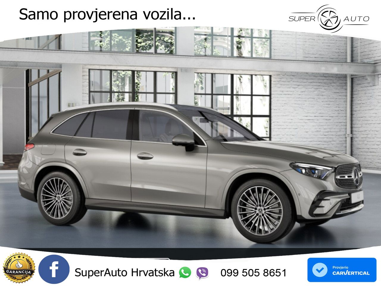 Mercedes GLC 400e (381 KS) 4MATIC 9G-TRONIC AMG ZRAČNI+ACC+GR SJED+KAM+PANO
