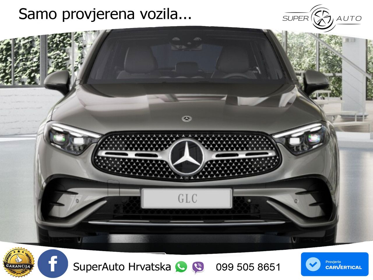 Mercedes GLC 400e (381 KS) 4MATIC 9G-TRONIC AMG ZRAČNI+ACC+GR SJED+KAM+PANO