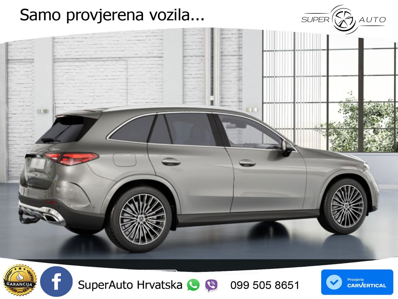 Mercedes GLC 400e (381 KS) 4MATIC 9G-TRONIC AMG ZRAČNI+ACC+GR SJED+KAM+PANO