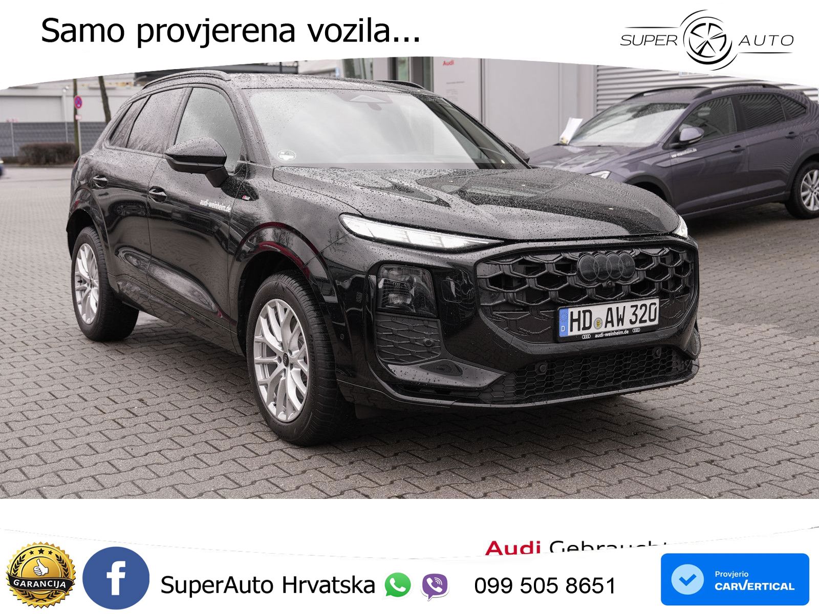 Audi Q3 2.0 TFSI (265 KS) quattro S tronic LED+GR SJED+ACC
