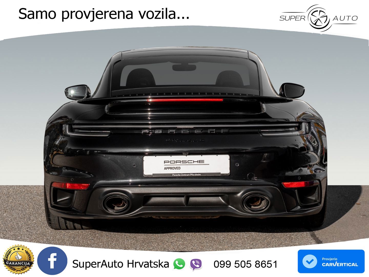Porsche 911 Turbo S 3.8 (650 KS) PDK LED+GR SJED+ACC