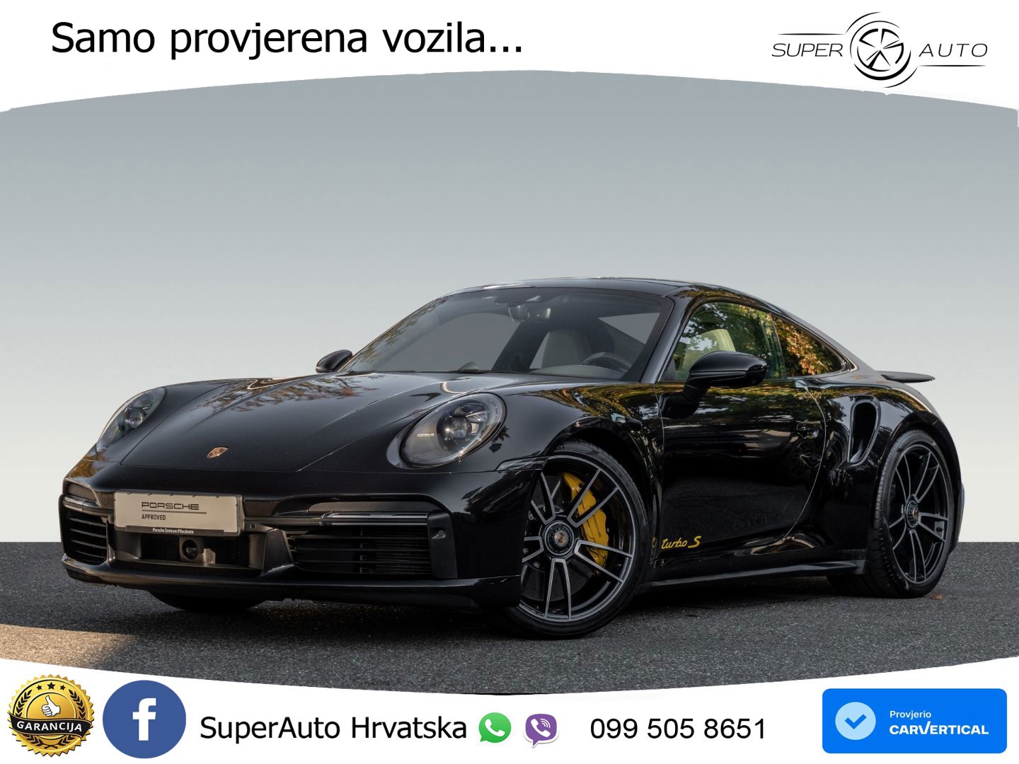 Porsche 911 Turbo S 3.8 (650 KS) PDK LED+GR SJED+ACC
