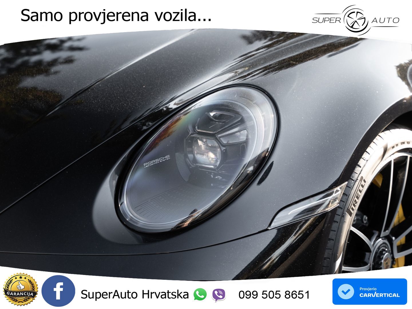 Porsche 911 Turbo S 3.8 (650 KS) PDK LED+GR SJED+ACC