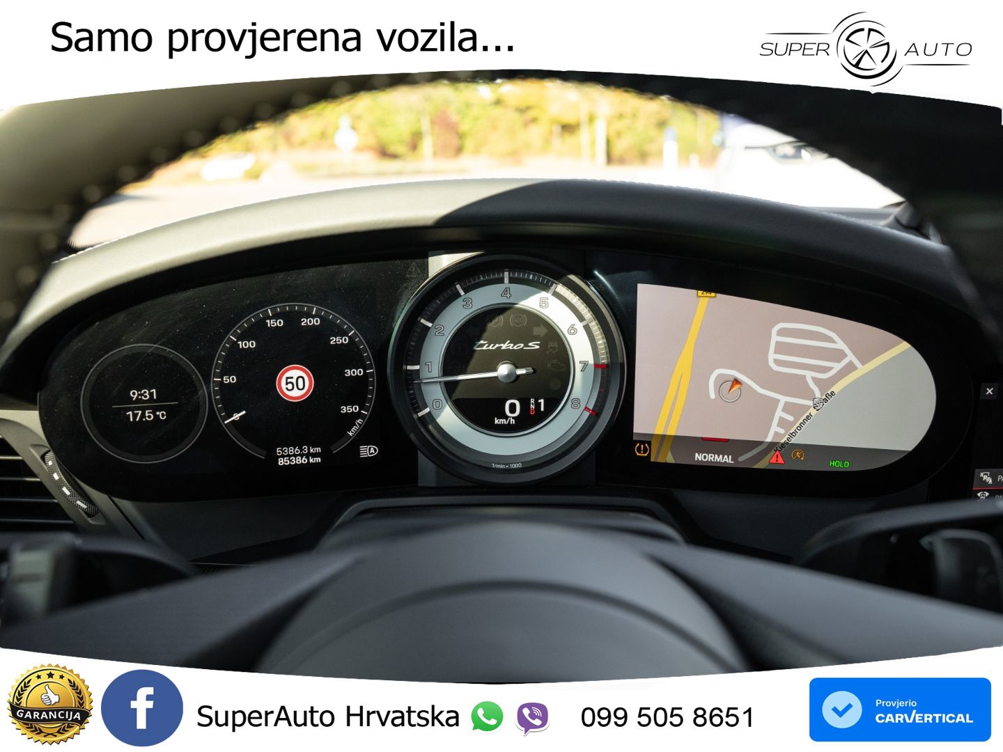 Porsche 911 Turbo S 3.8 (650 KS) PDK LED+GR SJED+ACC