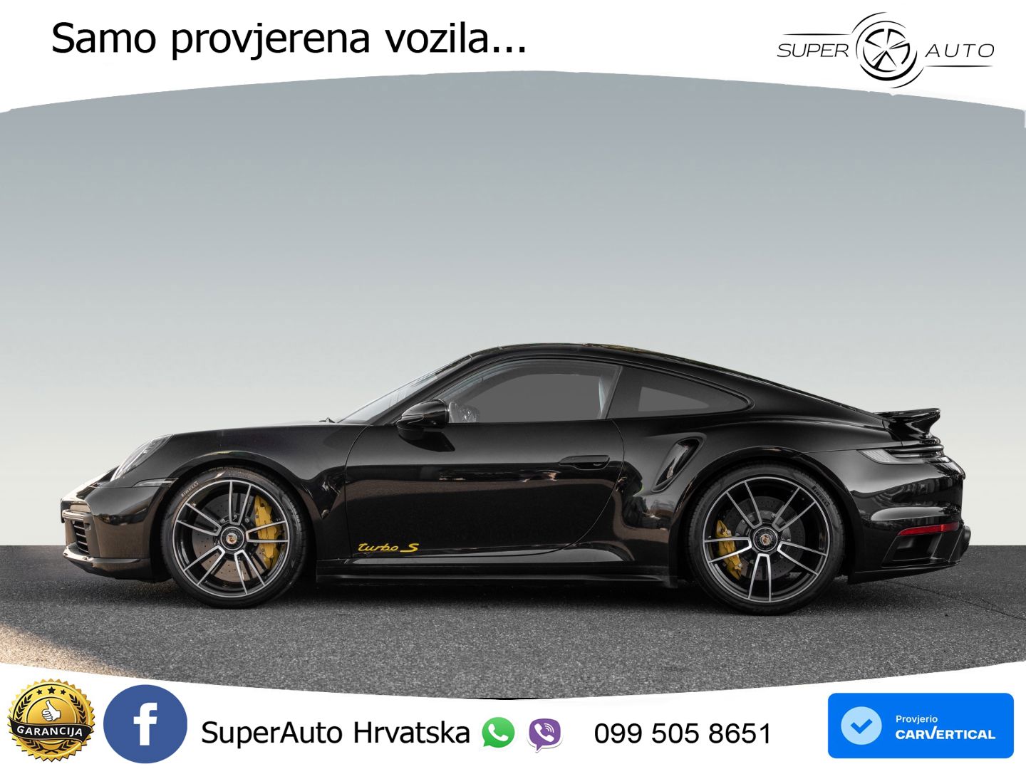 Porsche 911 Turbo S 3.8 (650 KS) PDK LED+GR SJED+ACC