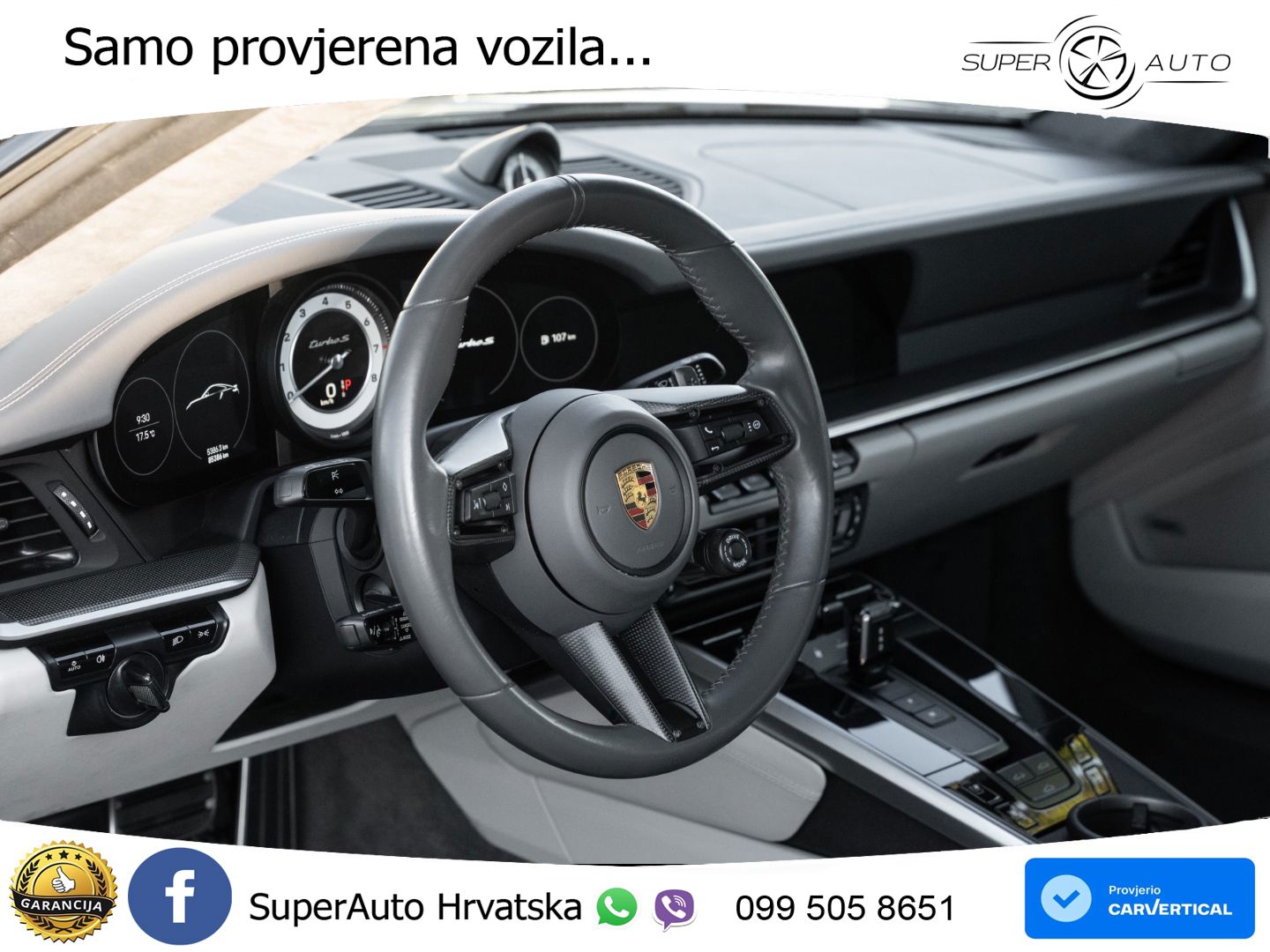 Porsche 911 Turbo S 3.8 (650 KS) PDK LED+GR SJED+ACC