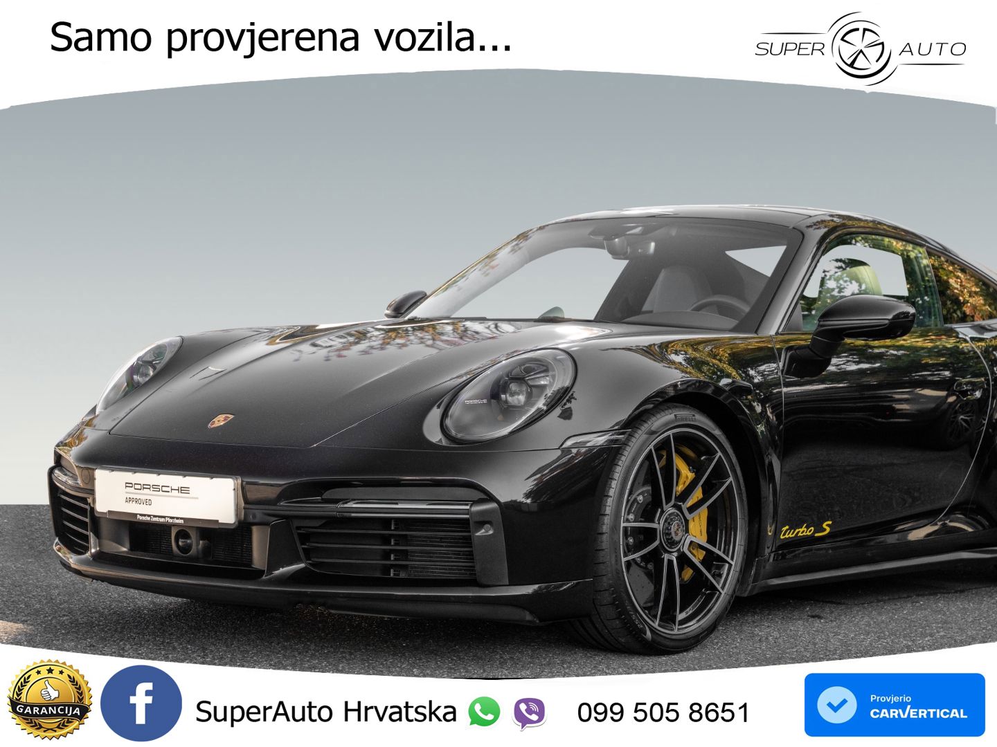 Porsche 911 Turbo S 3.8 (650 KS) PDK LED+GR SJED+ACC