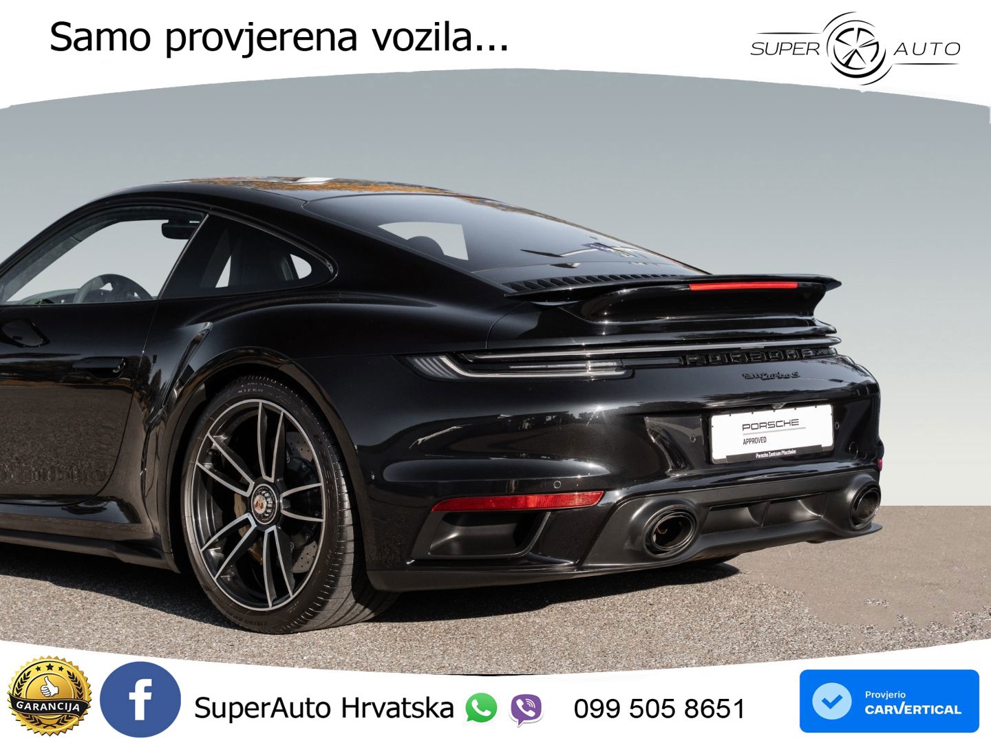 Porsche 911 Turbo S 3.8 (650 KS) PDK LED+GR SJED+ACC
