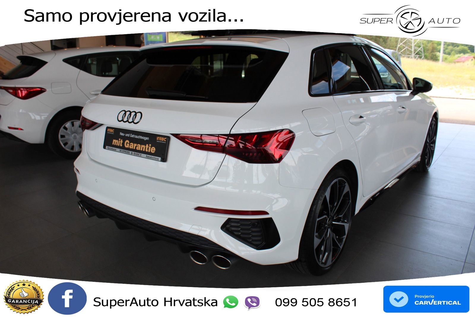 Audi S3 2.0 TFSI (310 KS) quattro S tronic LED+GR SJED+ACC