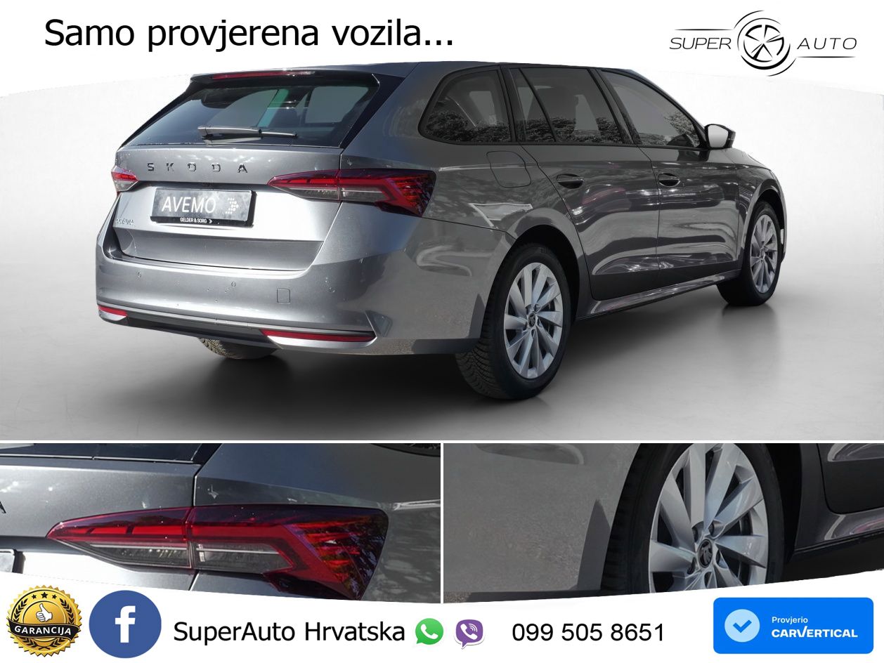 Škoda Octavia Combi 2.0 TDI (150 KS) DSG Selection LED+GR SJED+ACC