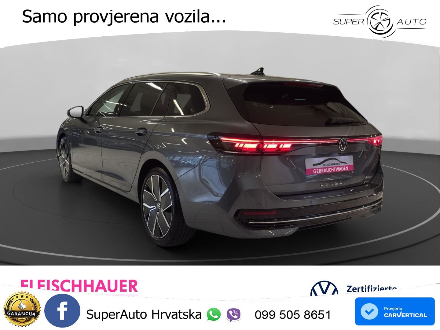 Volkswagen Passat Variant 1.5 TSI (272 KS) eHybrid DSG Elegance LED+GR SJED+ACC
