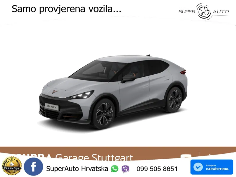 Cupra Tavascan 82 kWh (286 KS) LED+GR SJED+ACC