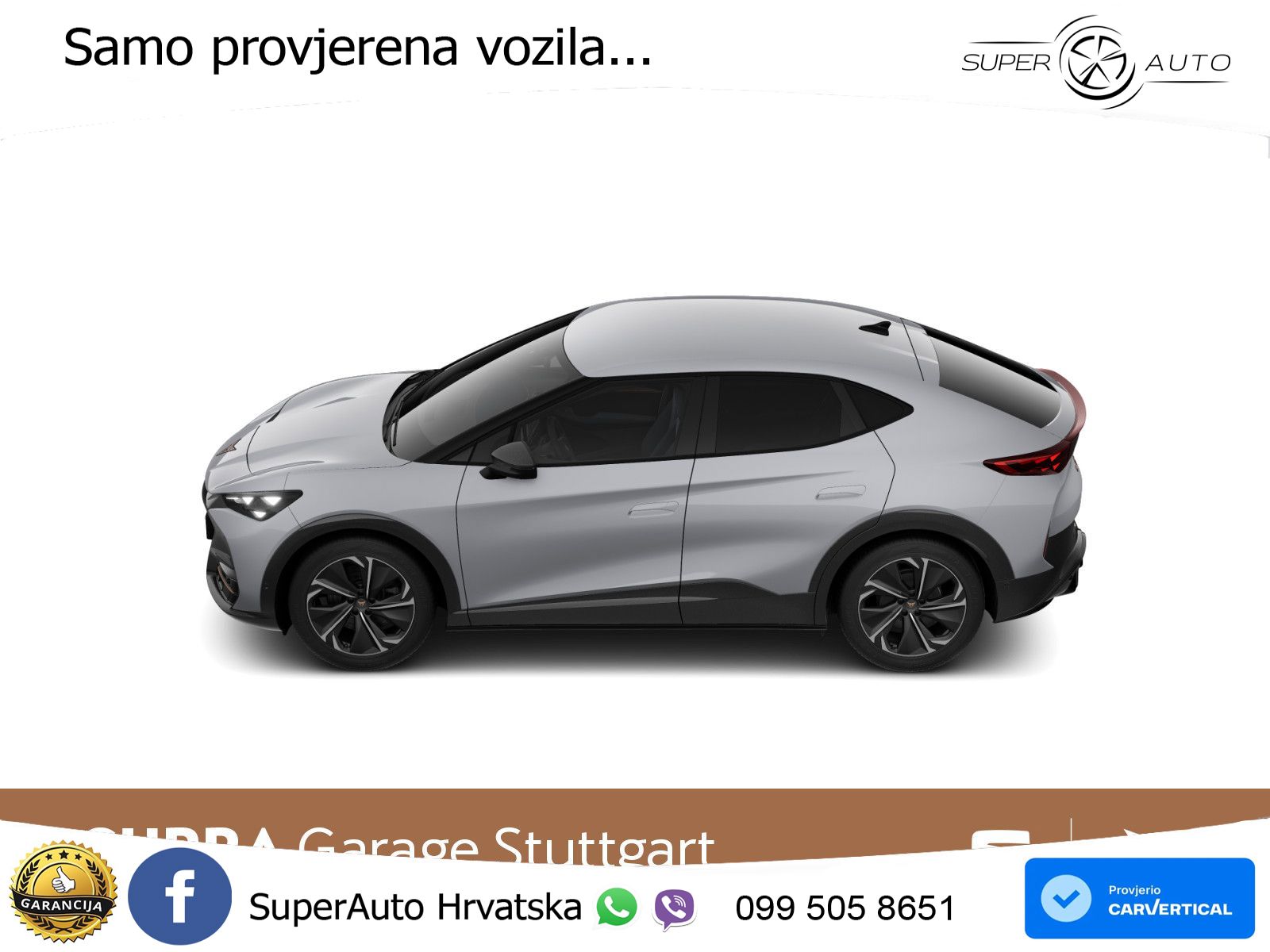 Cupra Tavascan 82 kWh (286 KS) LED+GR SJED+ACC